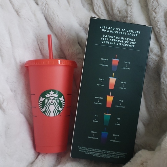 Starbucks Other - One red color changing Starbucks cup